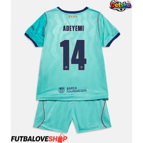 Dres Barcelona Karim Adeyemi #14 Tretina pre deti 2026-27 Krátky Rukáv (+ trenírky)